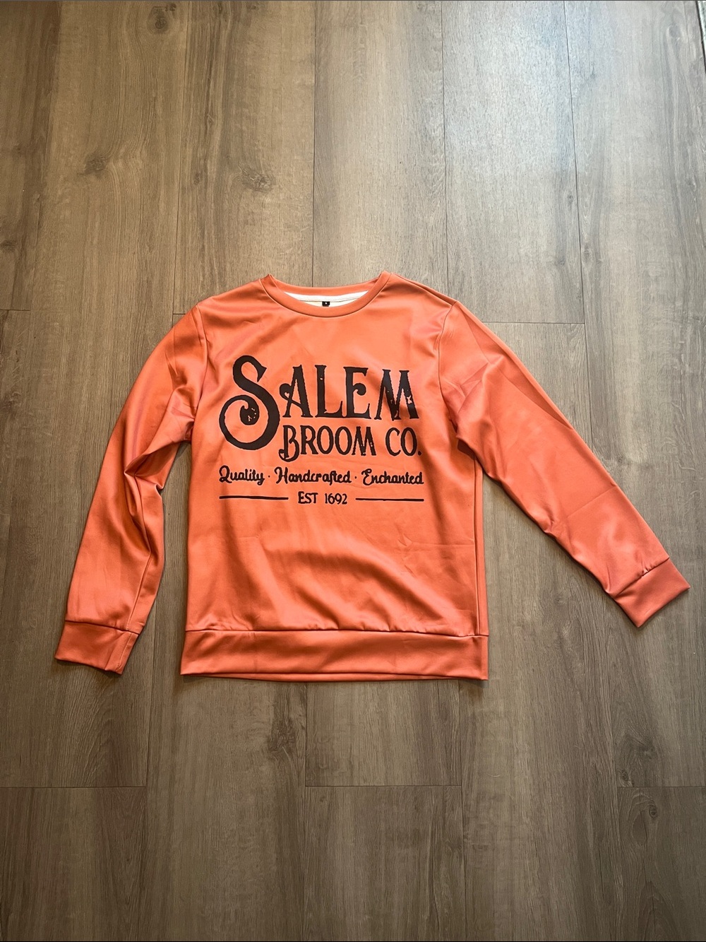 Orange Crewneck Sweater